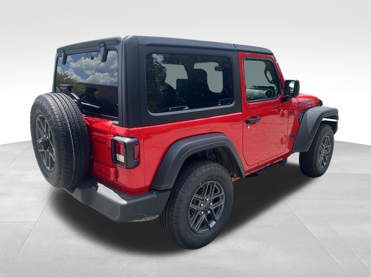 New 2026 Firecracker Red Clear-Coat Exterior Paint Jeep Sport S image 6