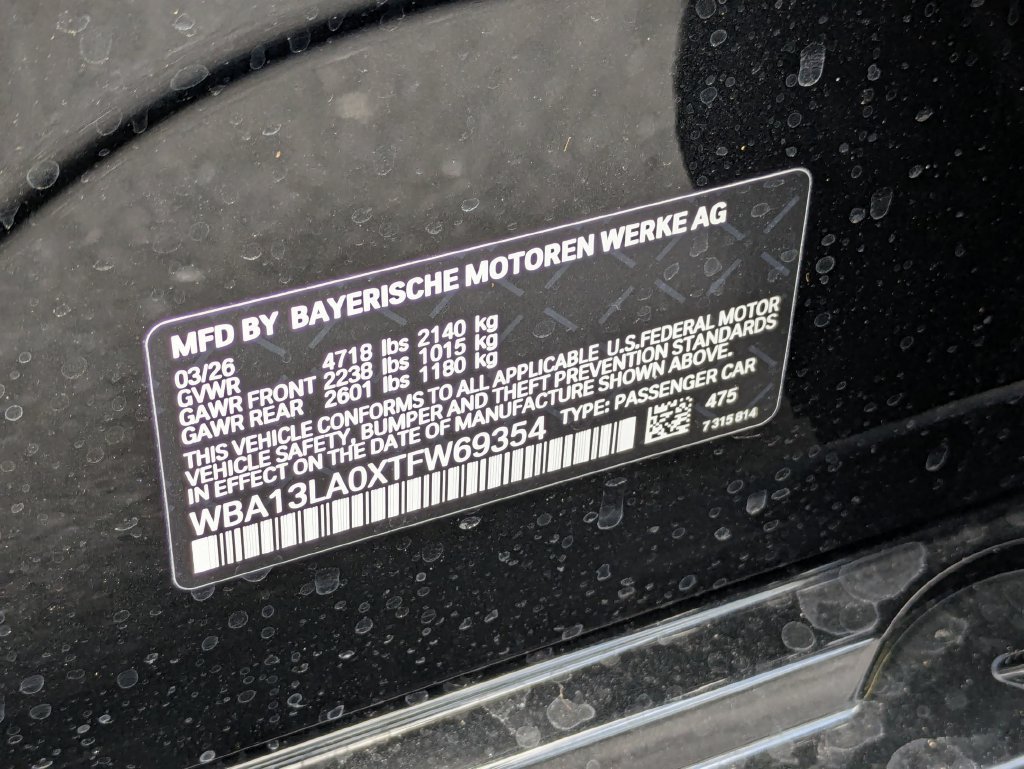 New 2026 Black Sapphire Metallic BMW 330i image 25