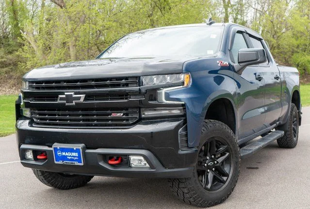 Used 2021 Blue Chevrolet LT Trail Boss image 1