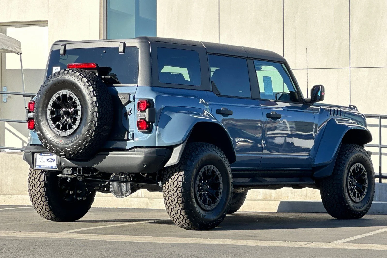 Used 2025 Azure Gray Metallic Ford Raptor image 3