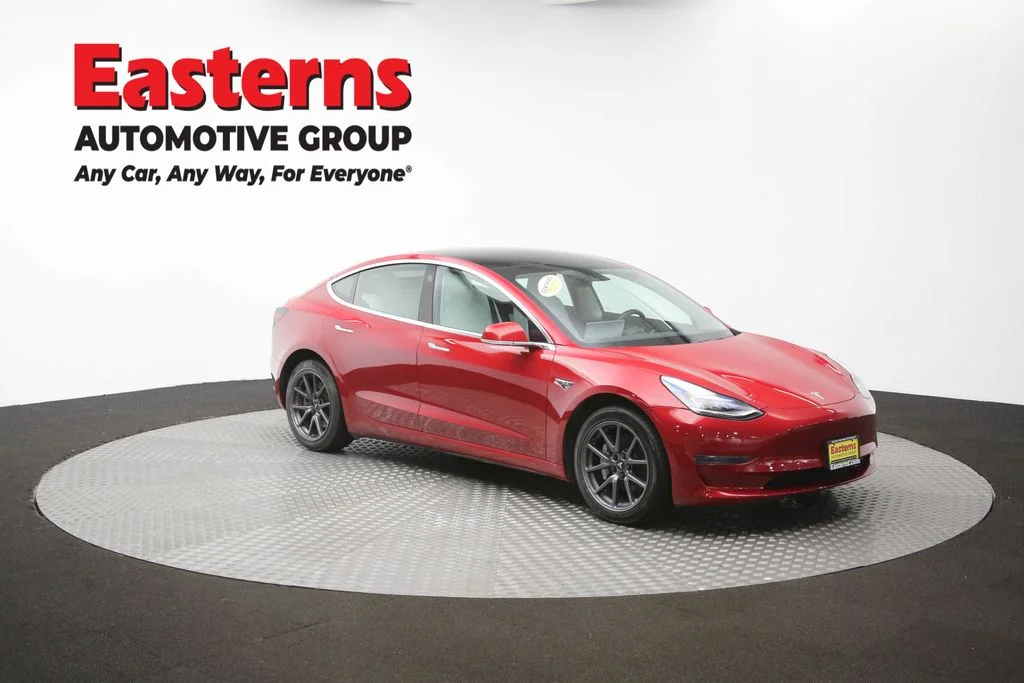 Used 2019 Red Tesla Standard image 45
