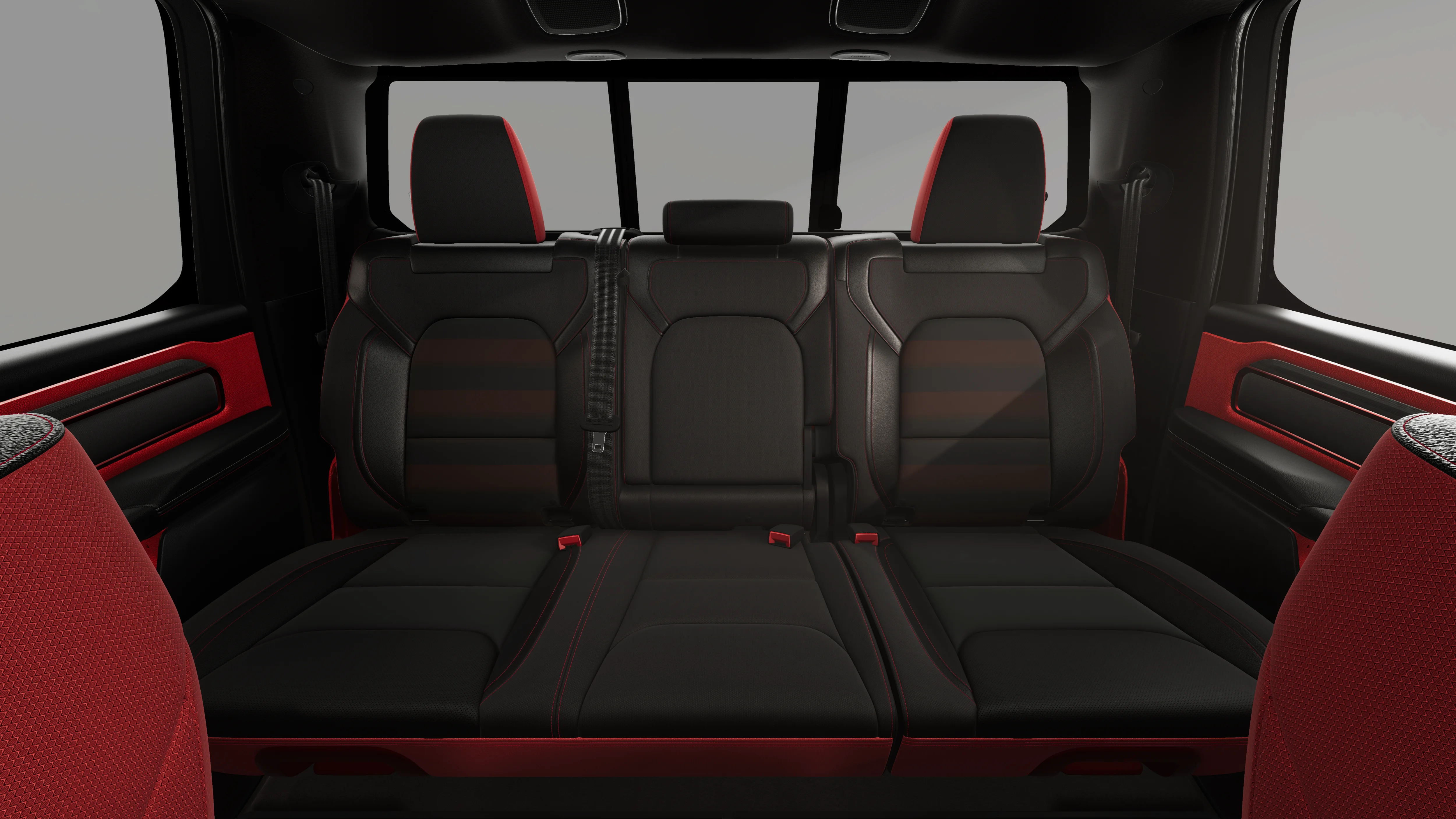 New 2026 Bright White Clear-Coat Exterior Paint RAM REBEL image 3