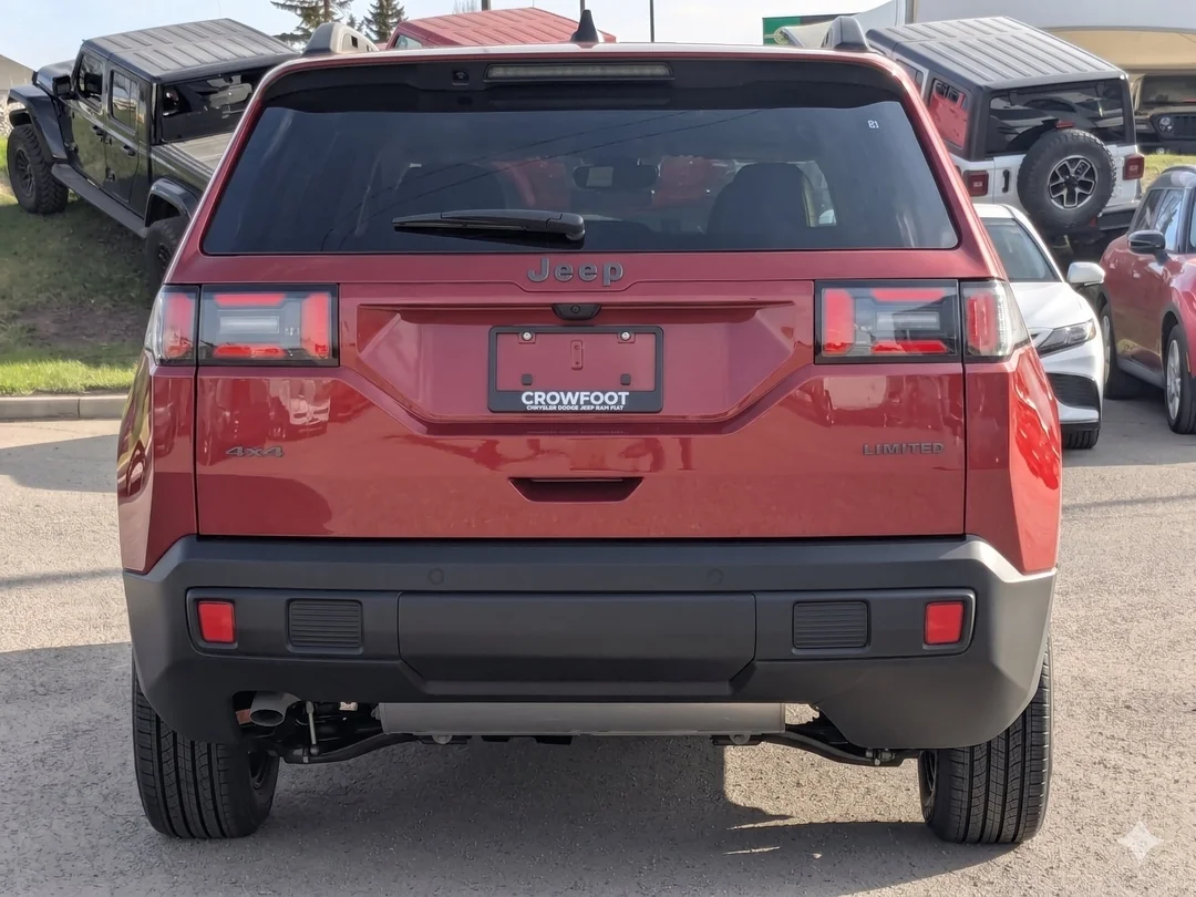 New 2026 Red Jeep Limited - - 4x4 - 1.6L Turbo Hybrid - Pano Sunroof - 12.3 Dsply - Pwr Liftgate & More! image 7