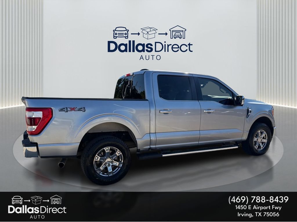 Used 2023 Iconic Silver Metallic Ford LARIAT image 6