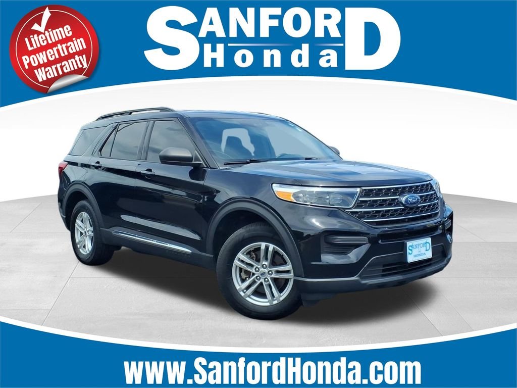 Used 2020 Black Metallic Ford XLT image 1