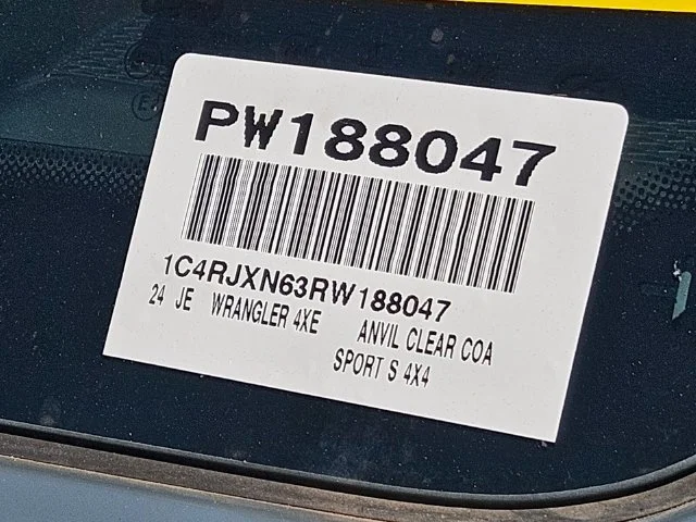 Used 2024 Gray Jeep Sport S 4xe image 14