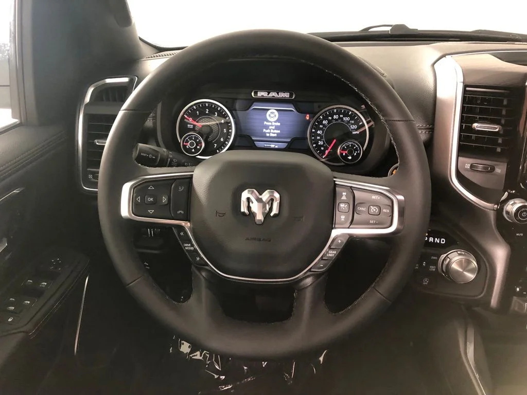 New 2026 Bright White Clear-Coat Exterior Paint RAM Laramie image 8