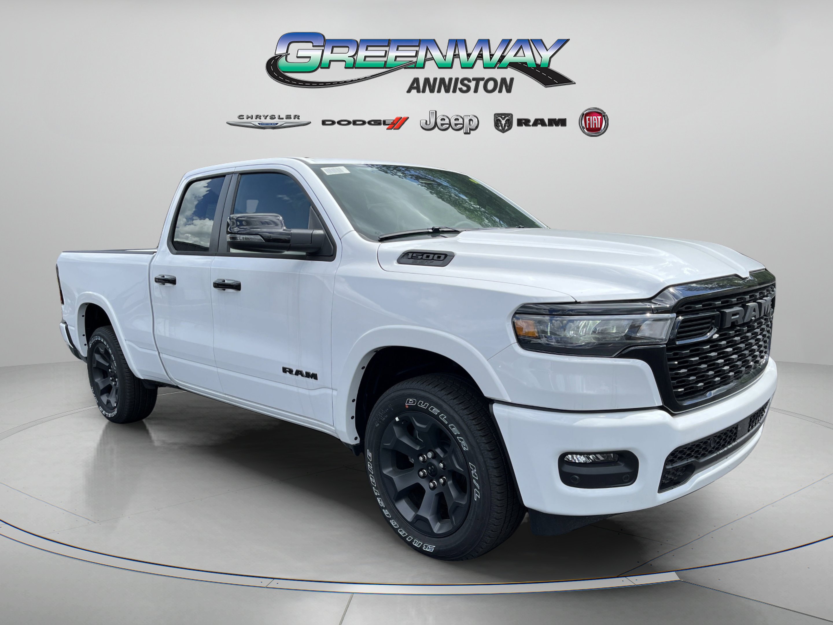New 2025 Bright White Clear-Coat Exterior Paint RAM Big Horn image 1