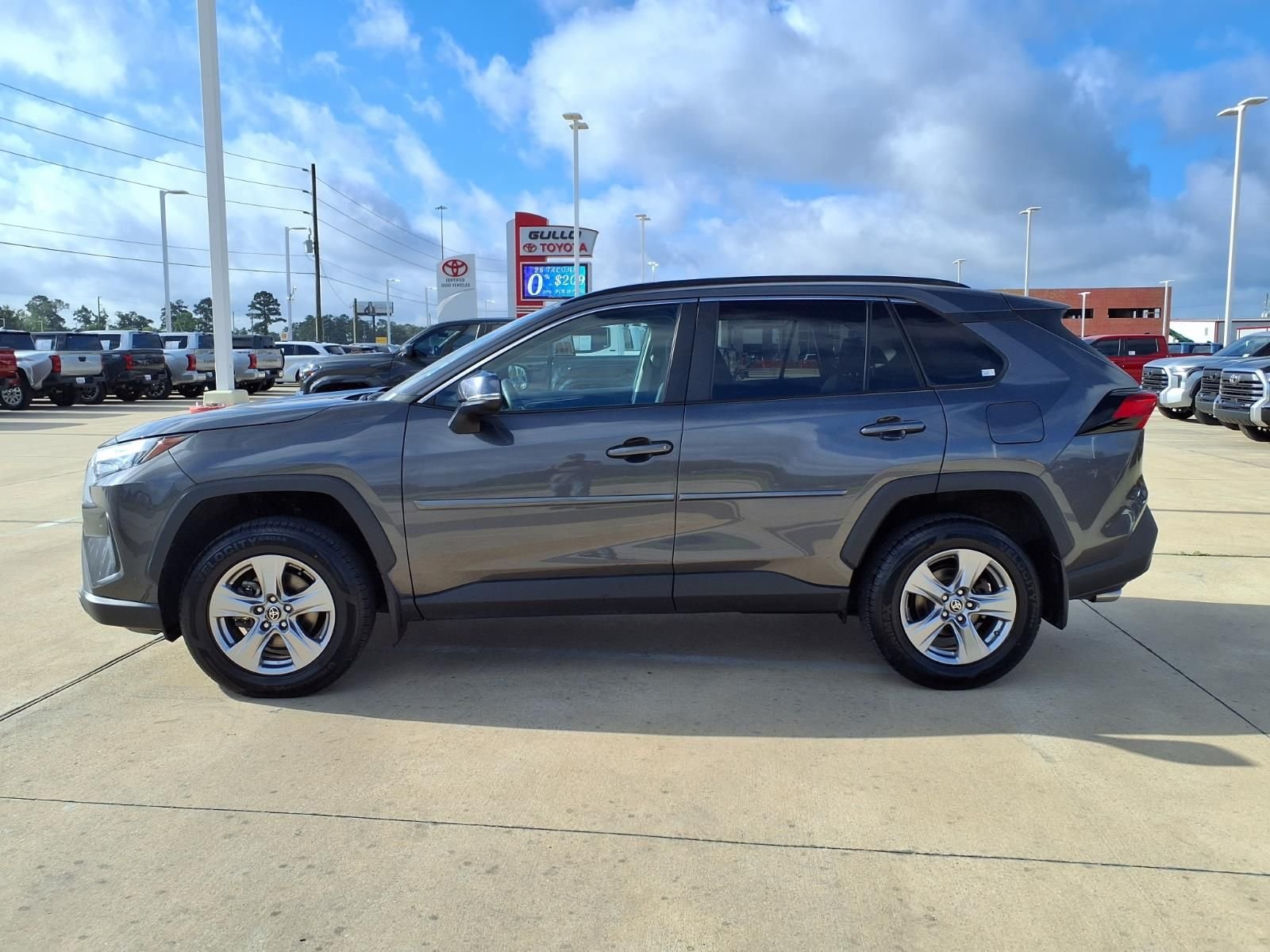 Certified Used 2023 Magnetic Gray Metallic Toyota XLE image 9