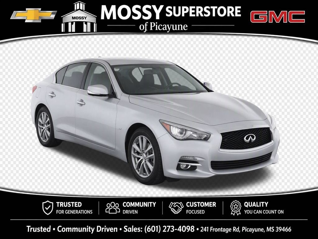 Used 2015 INFINITI Q50 Premium with VIN JN1BV7AP0FM333141 for sale in Picayune, MS