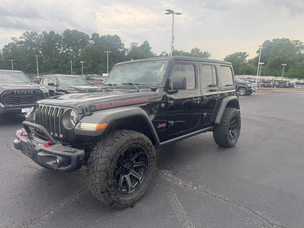 Used 2018 Black Jeep Unlimited Rubicon image 16
