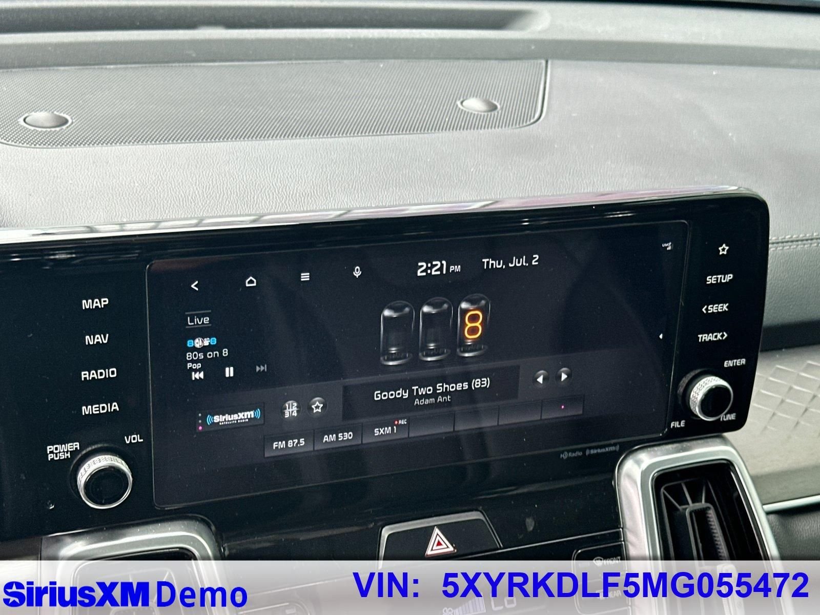 Used 2021 Sapphire Blue Kia SX image 26