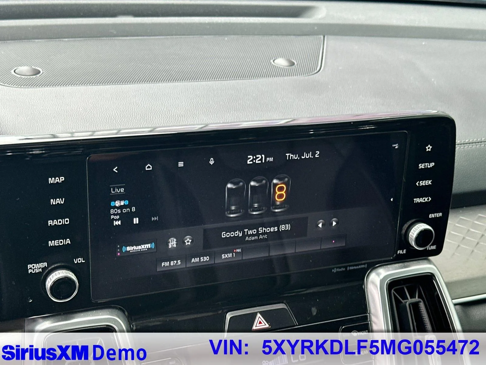 Used 2021 Sapphire Blue Kia SX image 26
