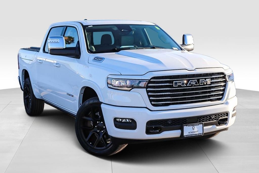 New 2026 Bright White Clearcoat Ram Laramie image 2