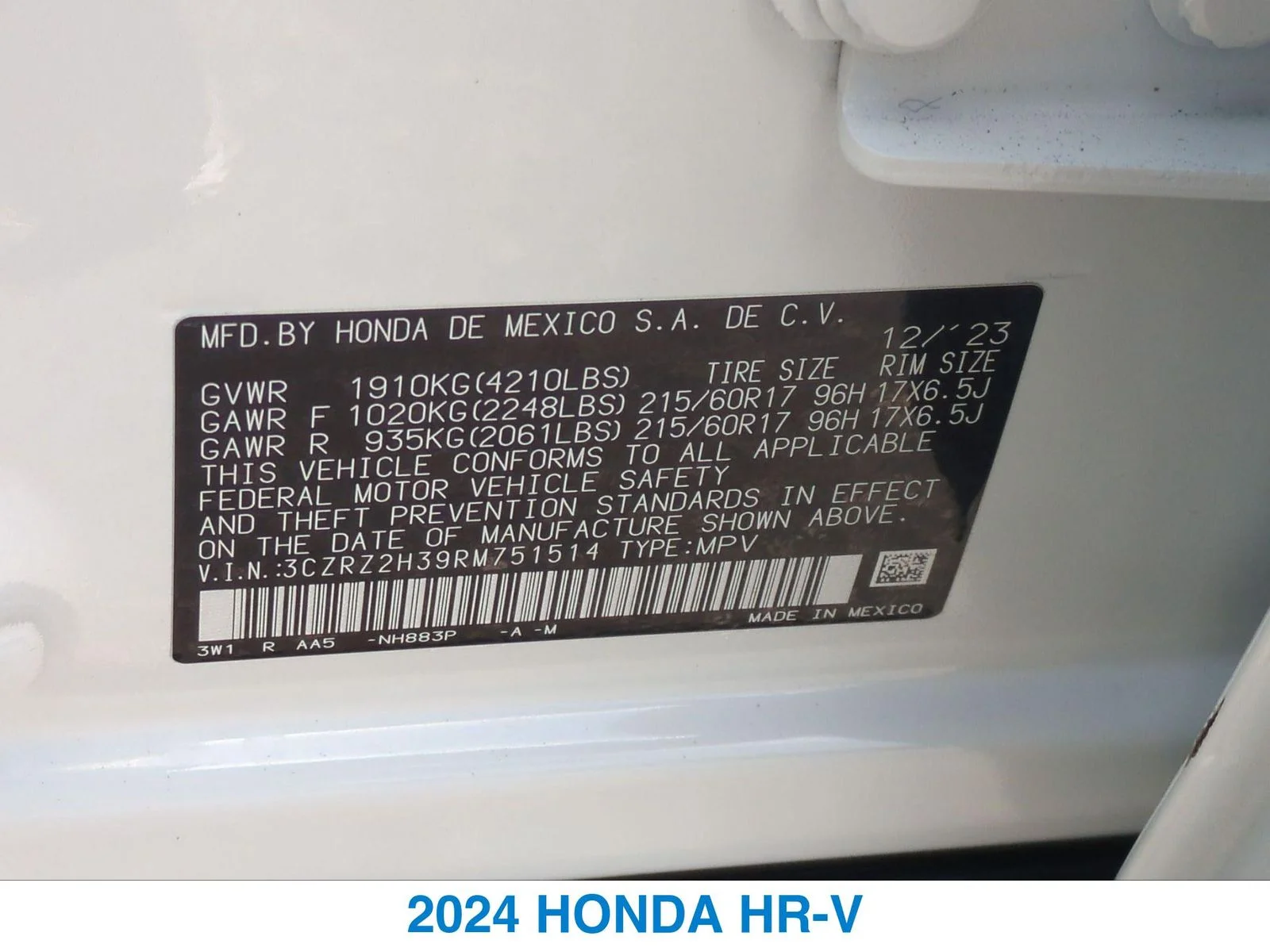 Used 2024 White Honda LX image 26