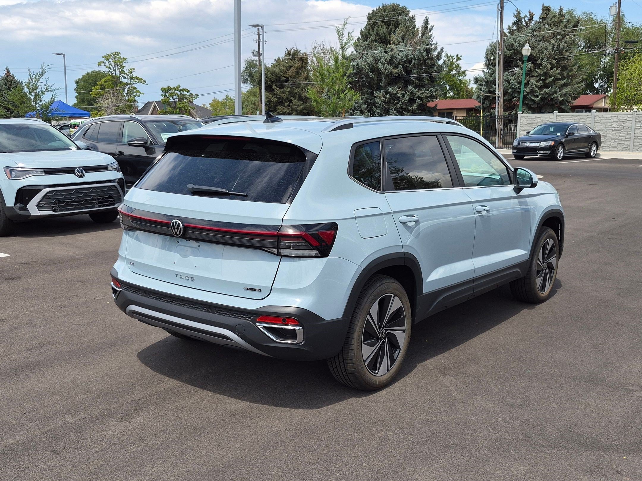 New 2026 Monument Gray Volkswagen SE image 3