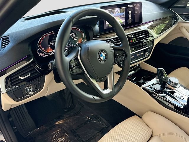 Certified Used 2023 Black BMW 530i xDrive image 9