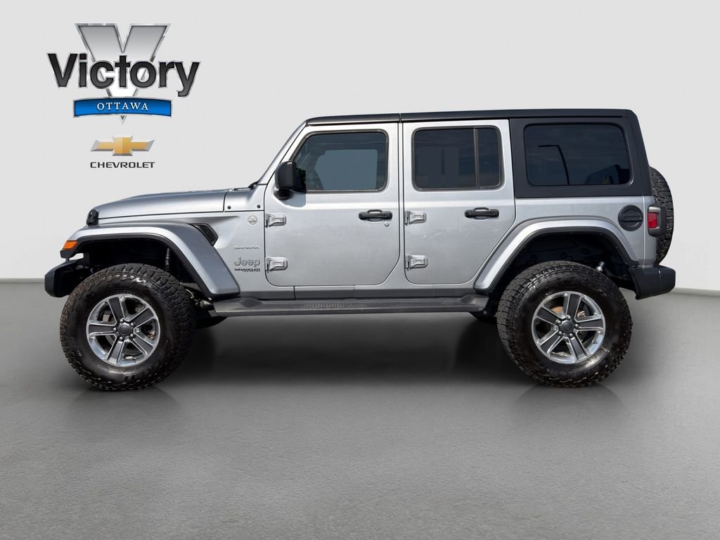 Used 2020 Silver Jeep Unlimited Sahara image 25