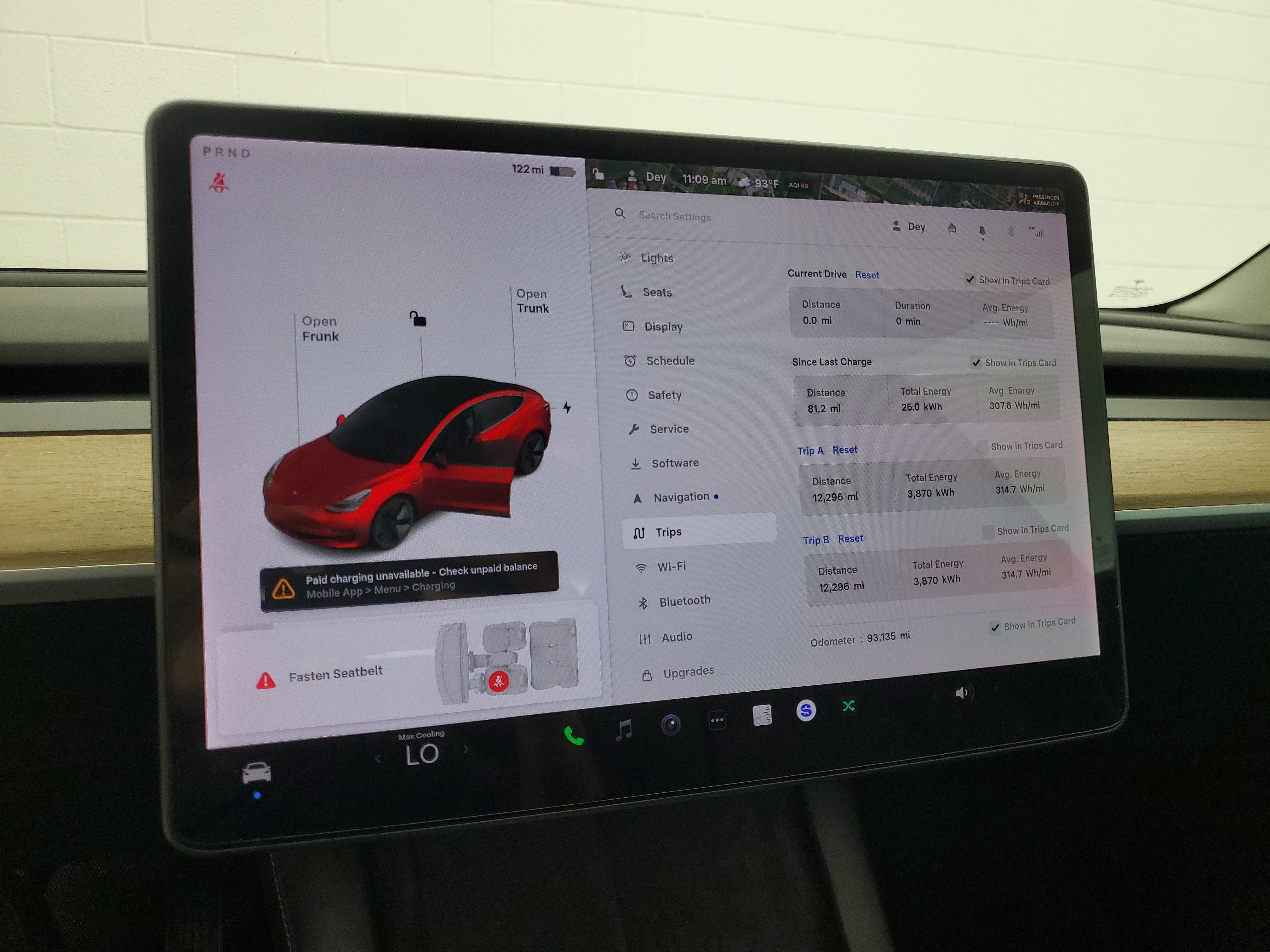 Used 2021 Red Multi-Coat Tesla Long Range image 26