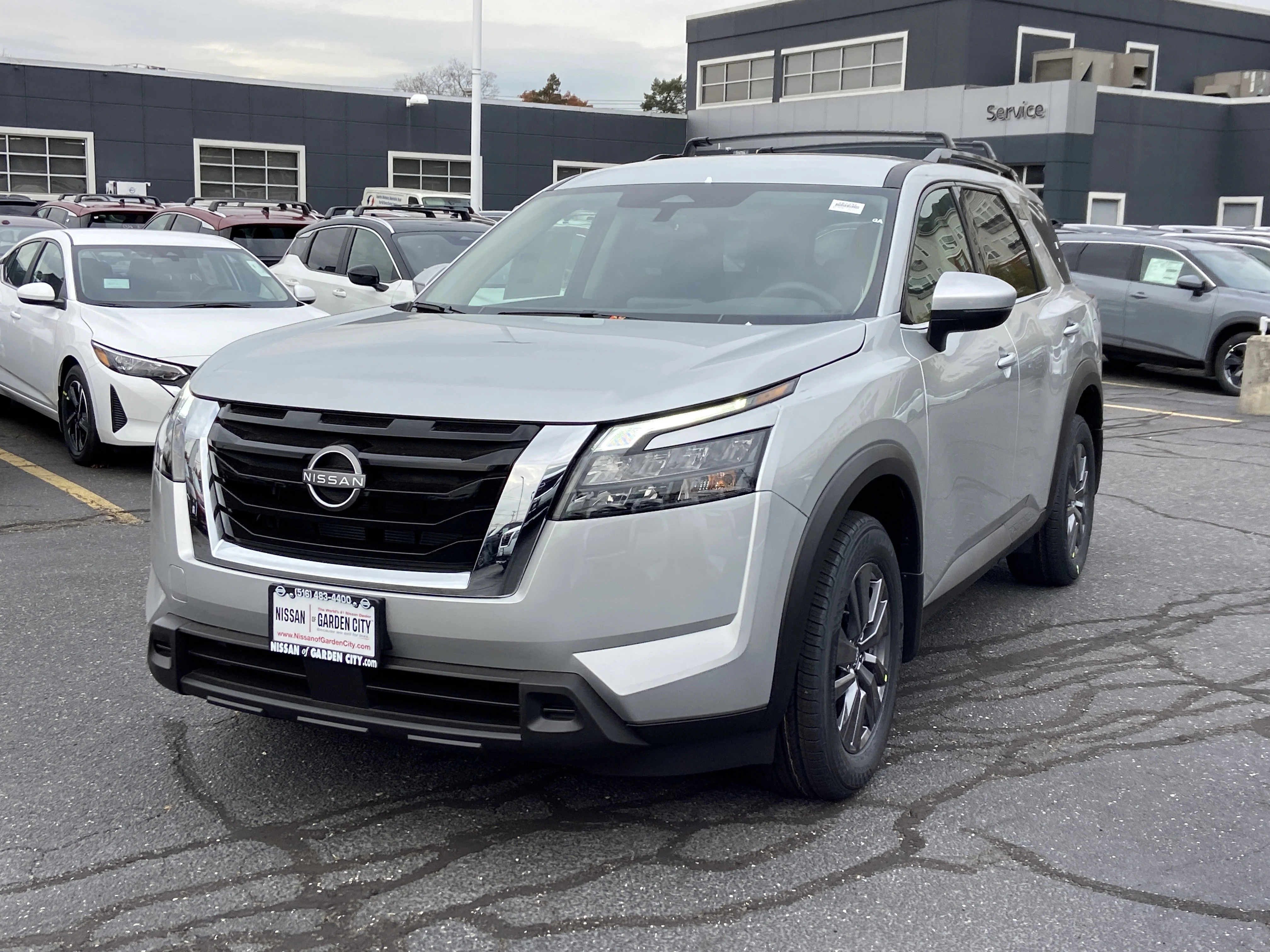 New 2025 Brilliant Silver Metallic Nissan SV image 7