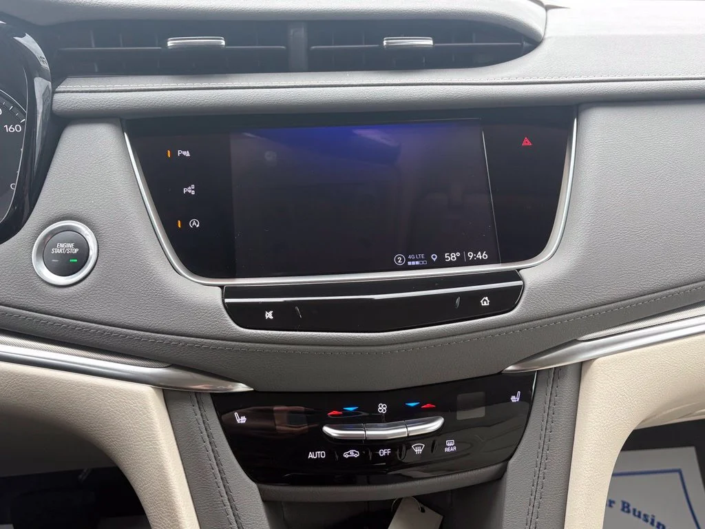 Used 2023 CRYSTAL WHITE TRICOAT Cadillac AWD Premium Luxury image 16