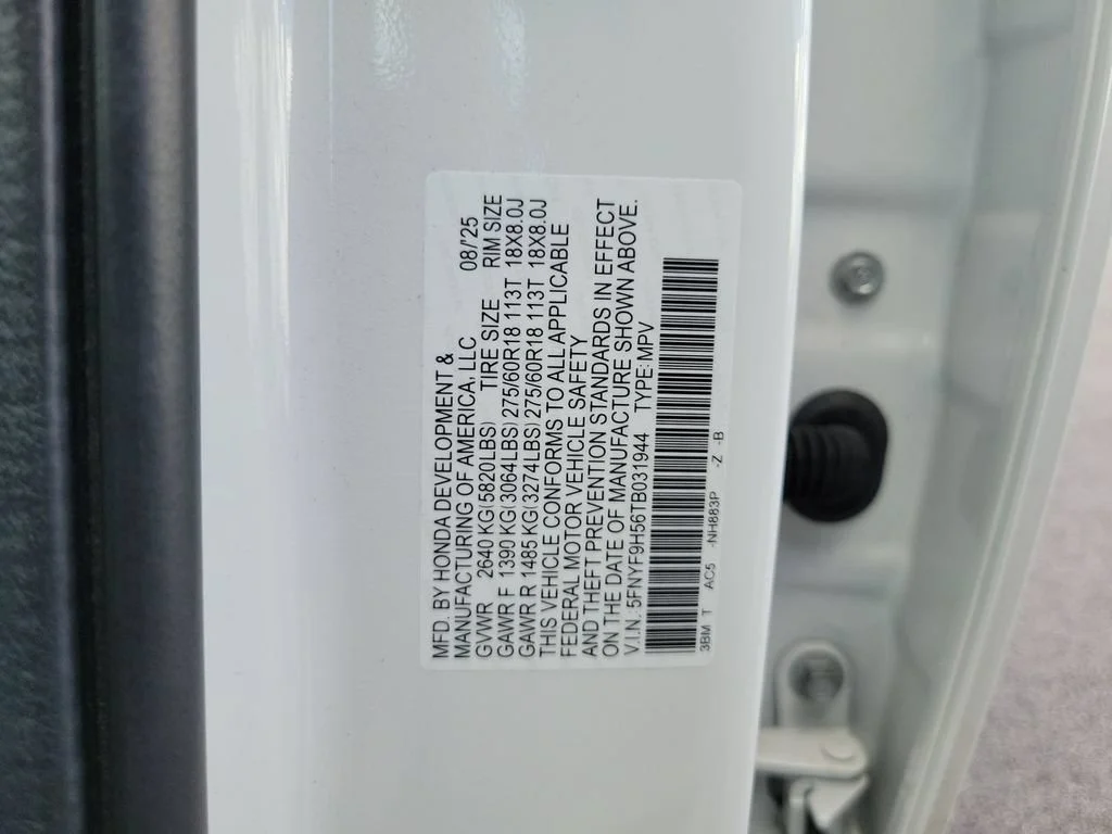 Used 2026 White Honda AWD TrailSport image 35