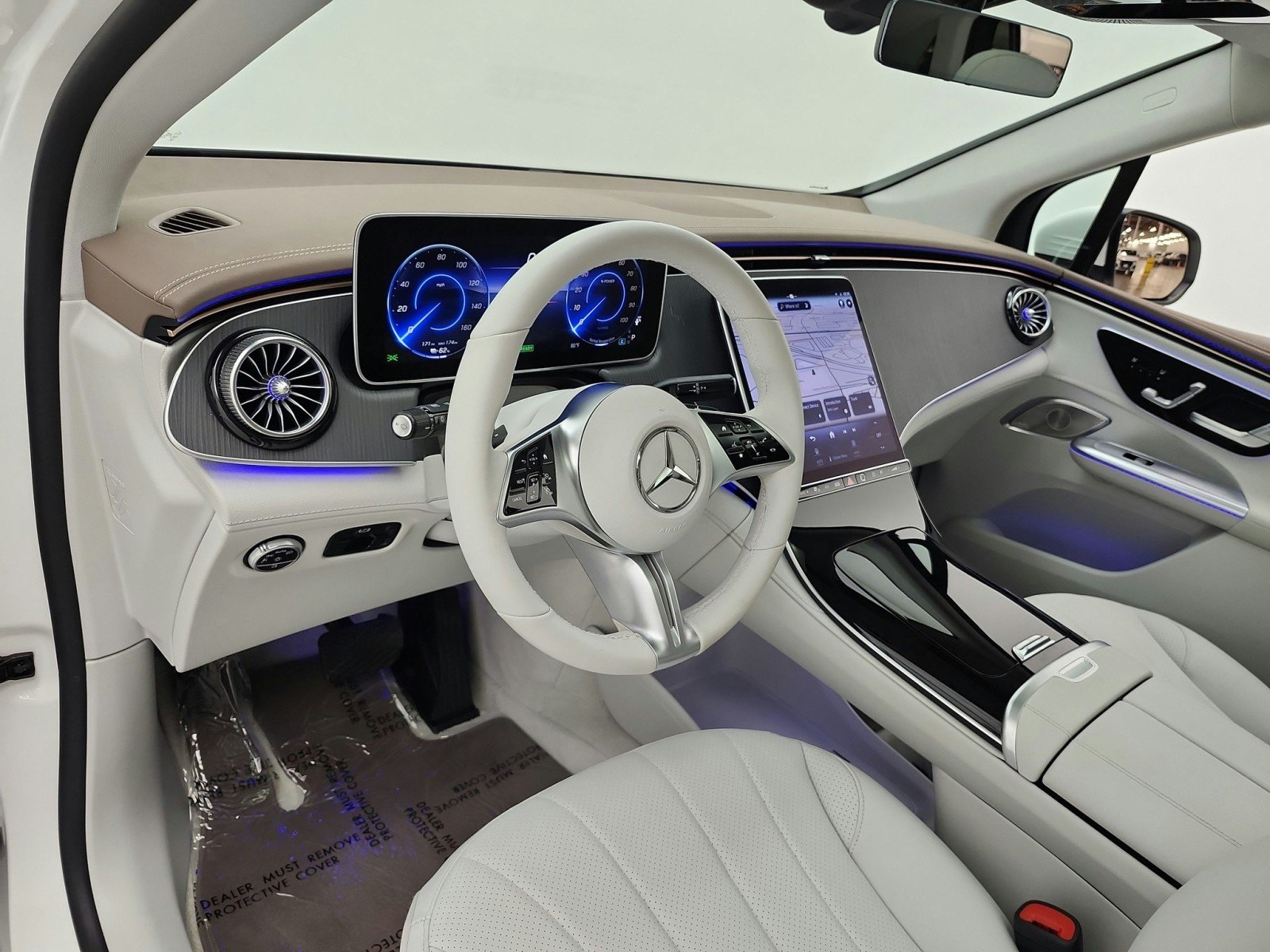 Used 2023 Polar White Mercedes-Benz EQE 350+ SUV image 9
