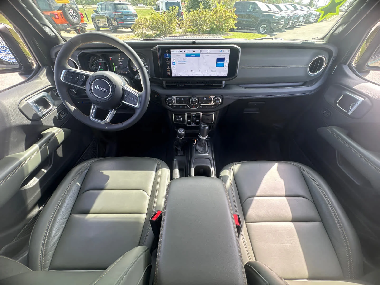 Used 2024 Sarge Green Clearcoat Jeep High Altitude image 15