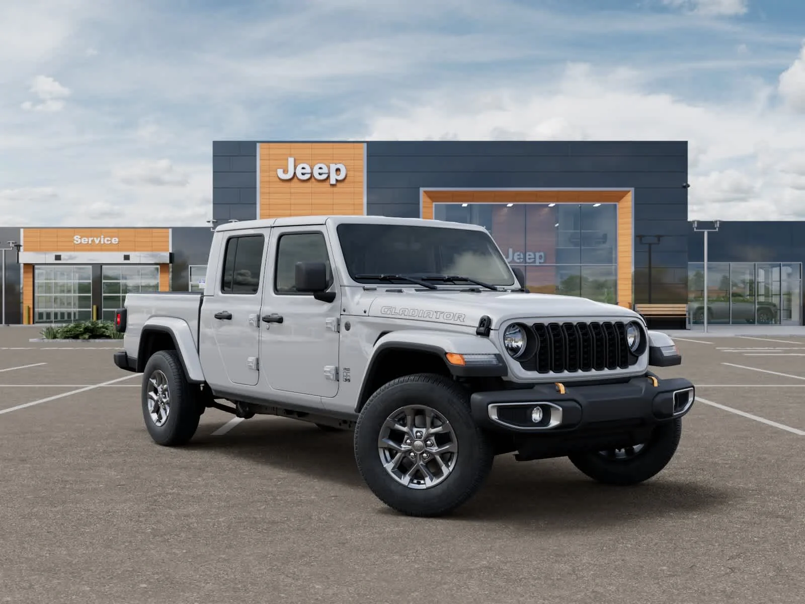 New 2026 Bright White Clearcoat Jeep 85th Anniversary Edition image 5