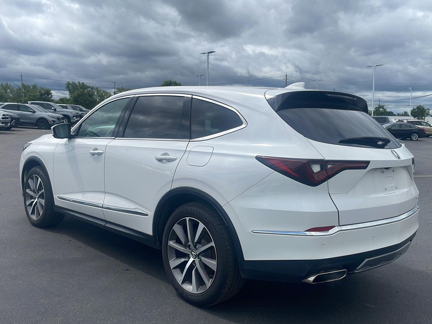Used 2025 Platinum White Pearl Acura SH-AWD w/Tech image 16