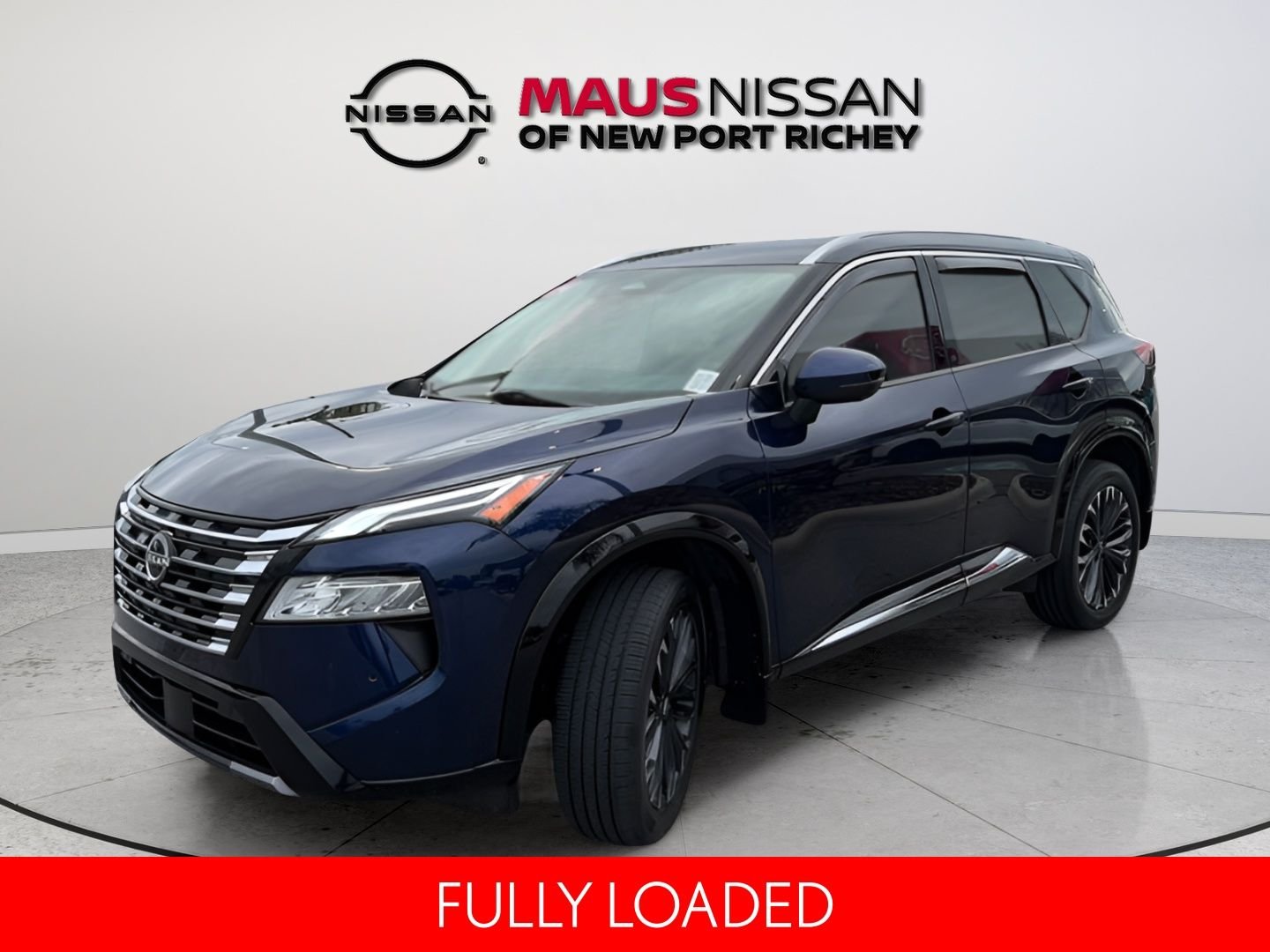 Certified Used 2024 Blue Nissan Platinum image 3