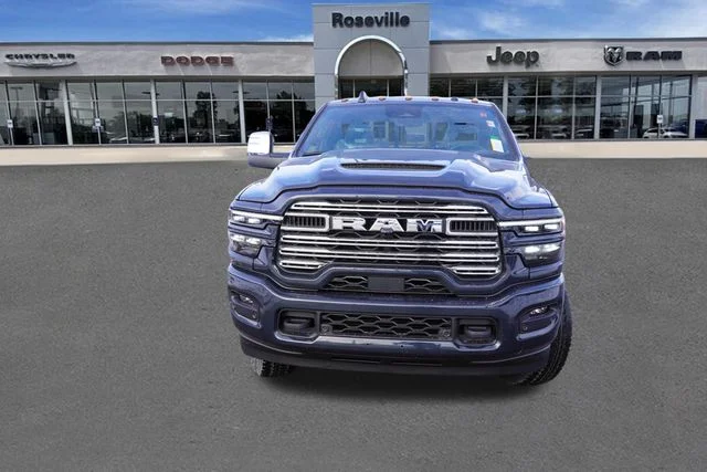 New 2026 Forged Blue Metallic Exterior Paint RAM Laramie image 8