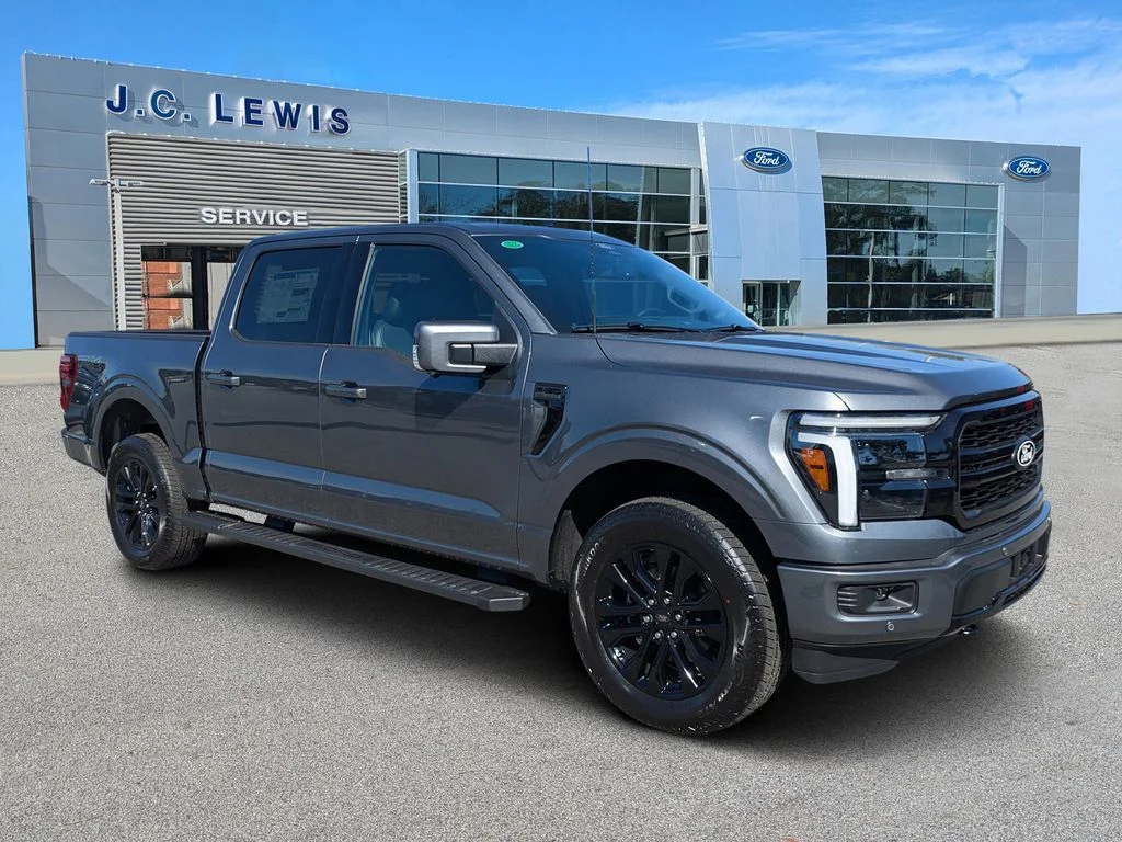 New 2026 Carbonized Gray Metallic Ford Lariat image 1
