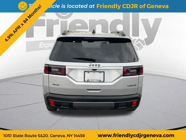 New 2026 Silver Zynith Clear-Coat Exterior Paint Jeep Limited image 4