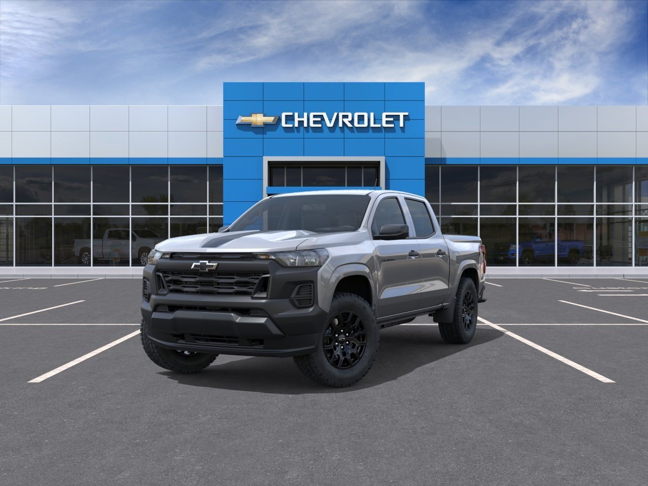 New 2026 Sterling Gray Metallic Chevrolet WT image 8