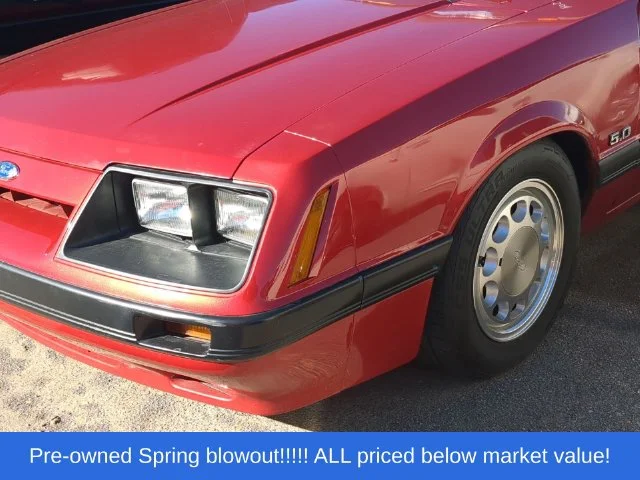 Used 1986 Red Ford GT image 7