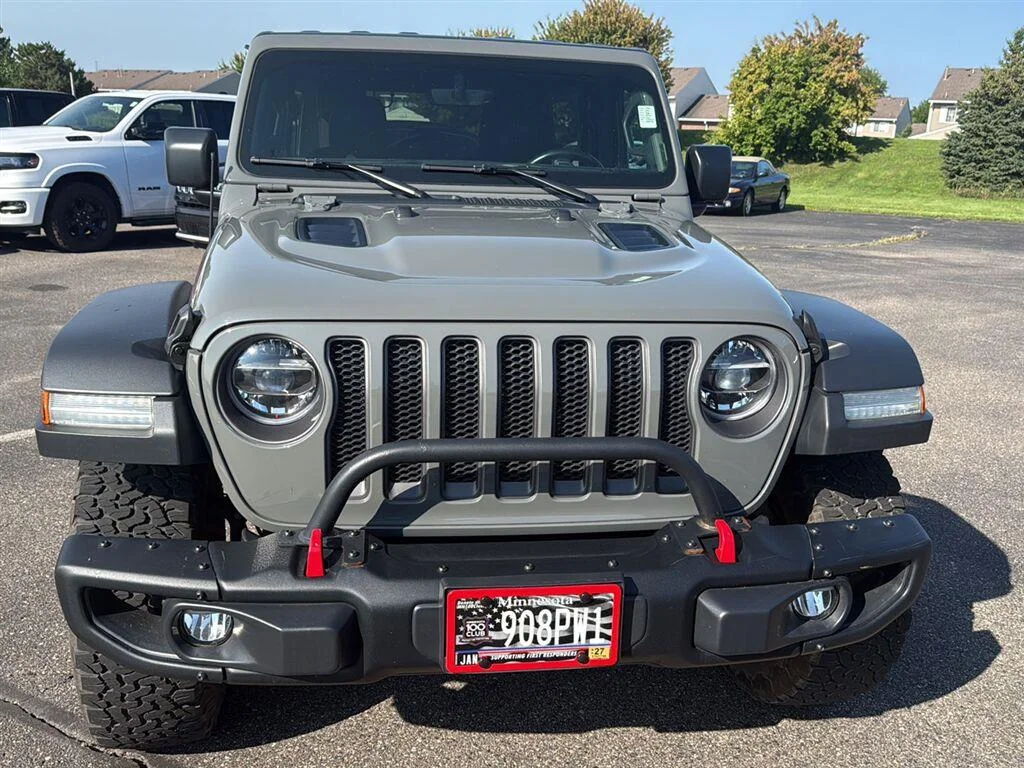 Used 2021 Sting-Gray Clearcoat Jeep Unlimited Rubicon image 11