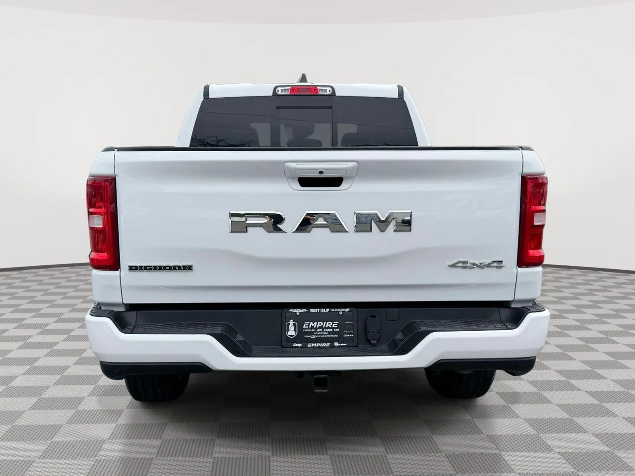 Used 2025 Bright White Clearcoat RAM Big Horn Crew Cab 4x4 57