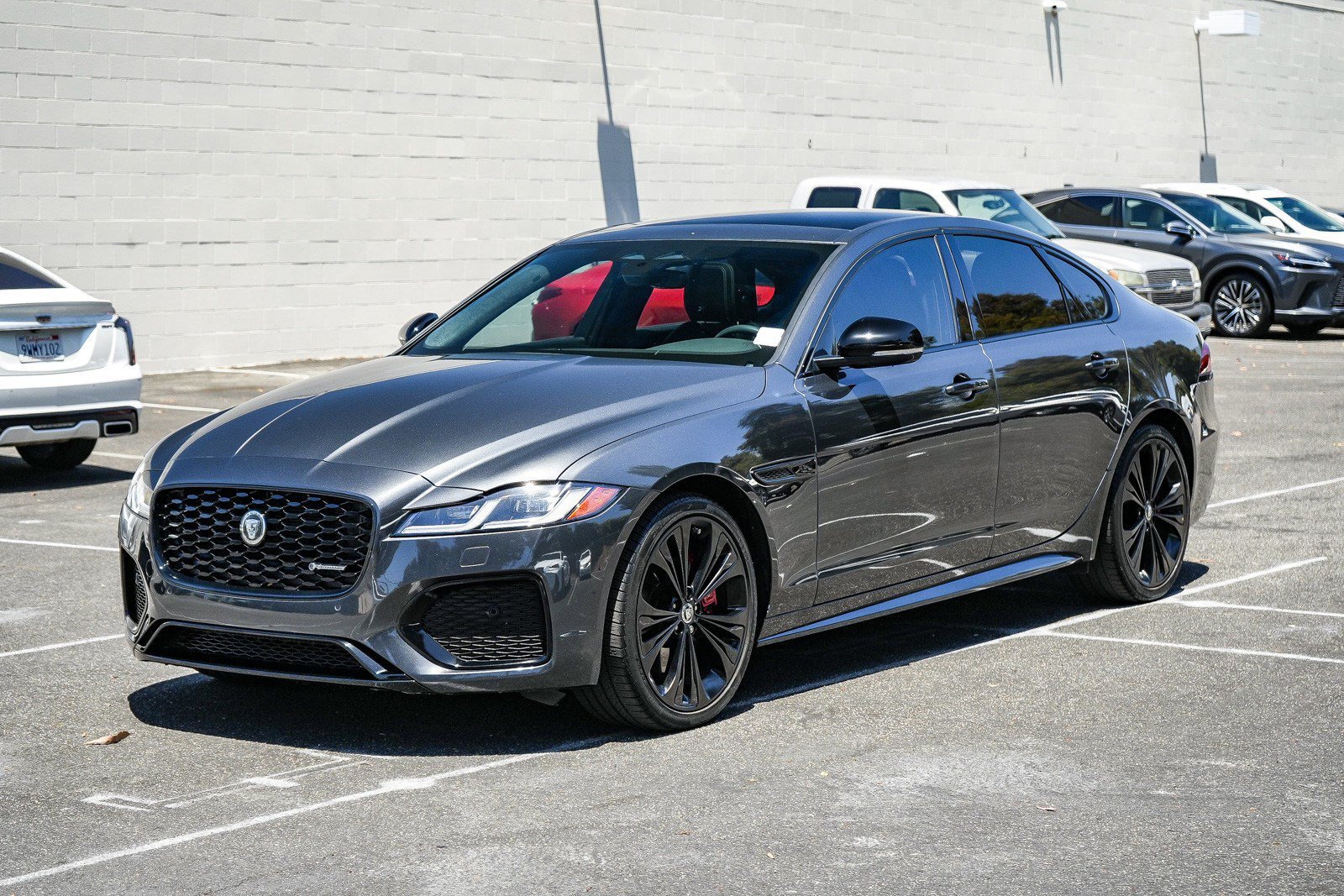 Used 2024 Carpathian Gray Premium Metallic Jaguar R-Dynamic SE image 3