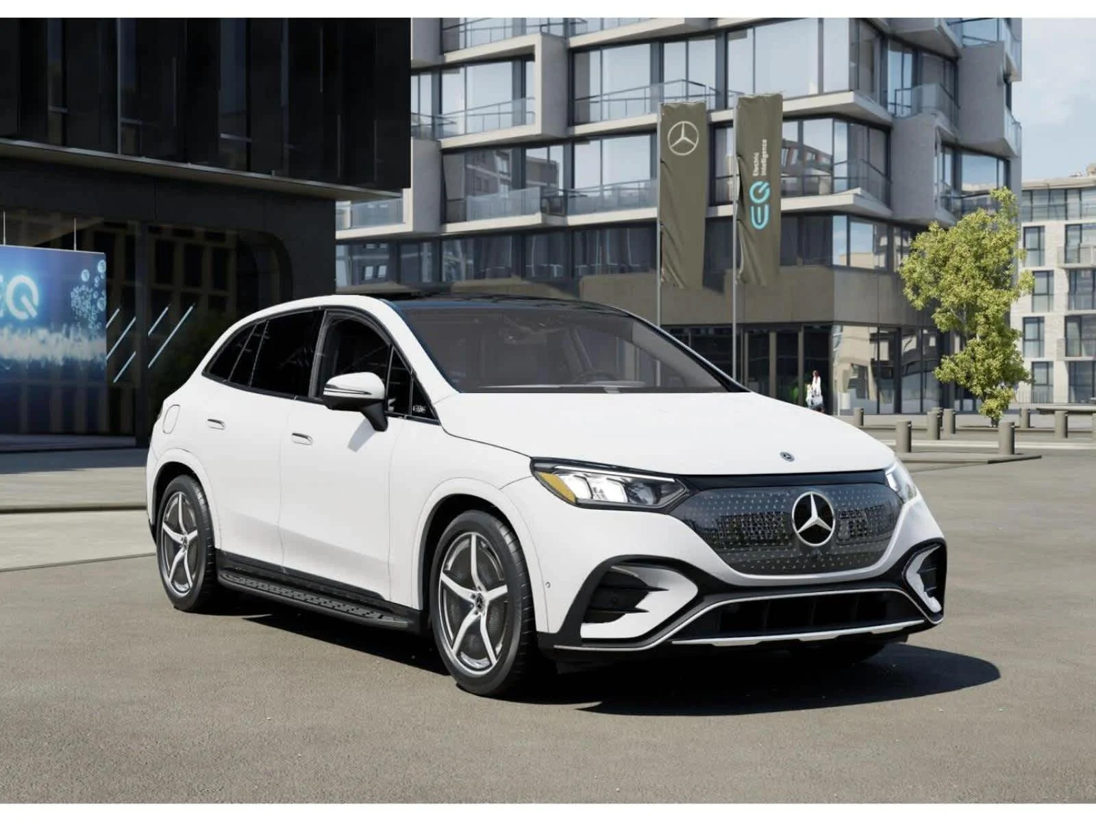 New 2026 Polar White Mercedes-Benz EQE 320 image 9