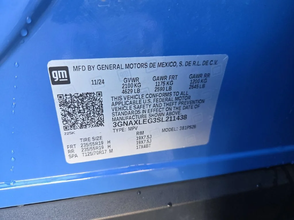 Certified Used 2025 Blue Chevrolet RS image 25