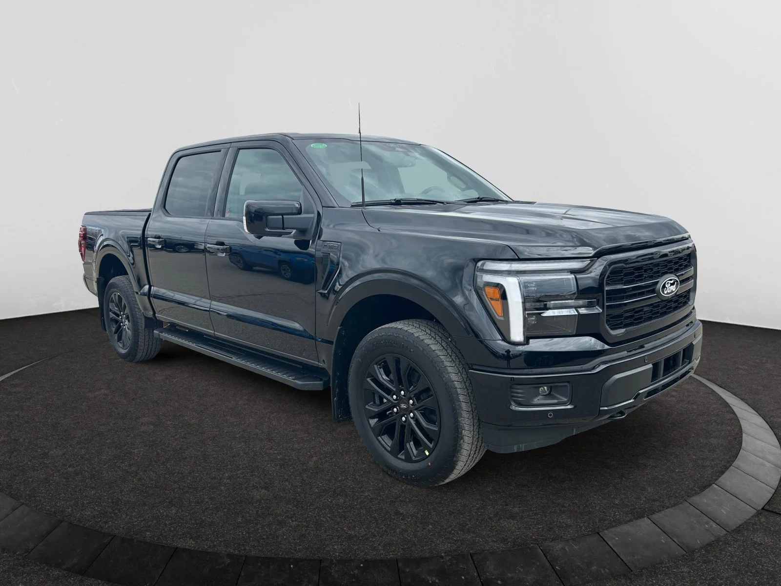 New 2026 Agate Black Metallic Ford Lariat image 7