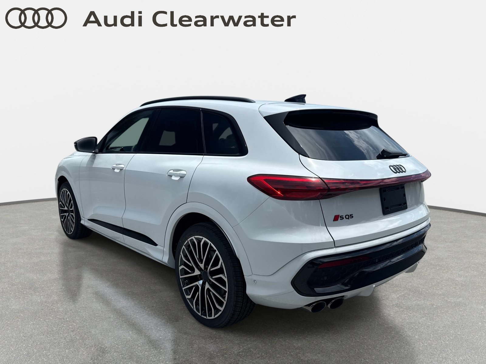 New 2026 Glacier White Metallic Audi Premium Plus image 3