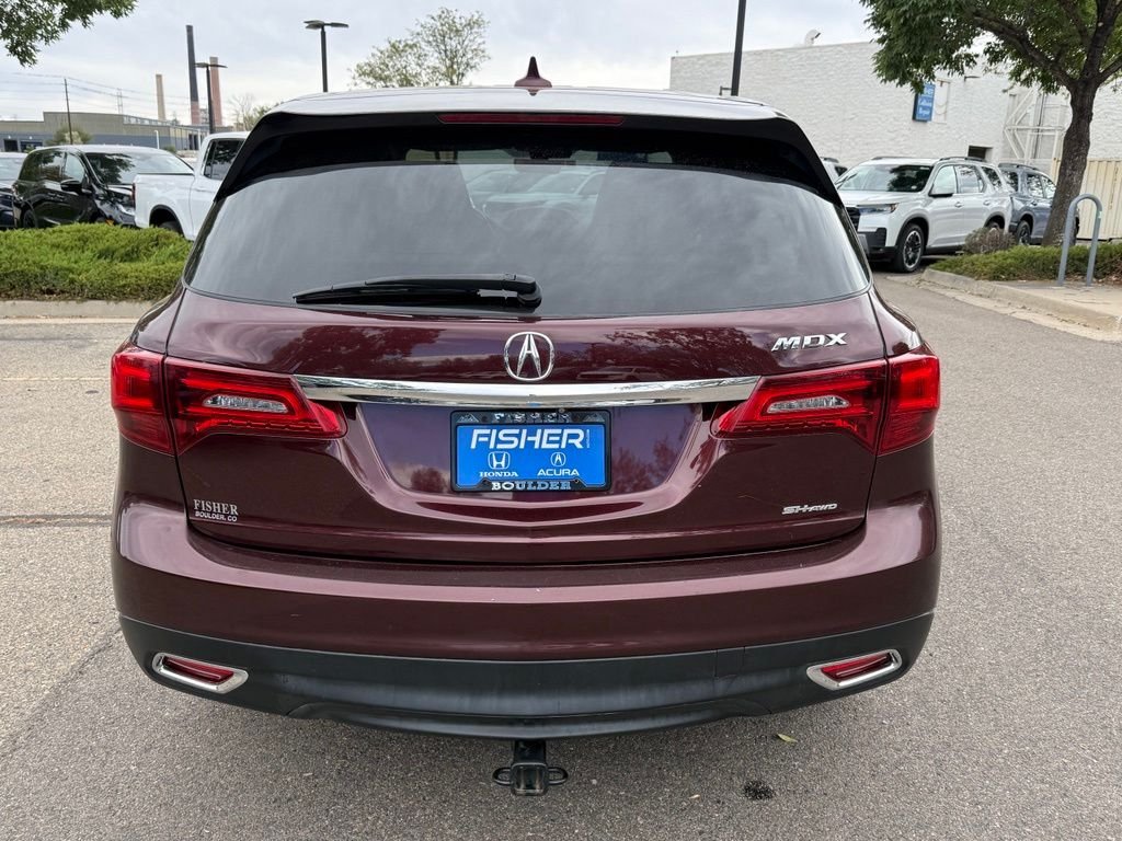 Used 2016 Dark Cherry Pearl Acura 3.5L image 5