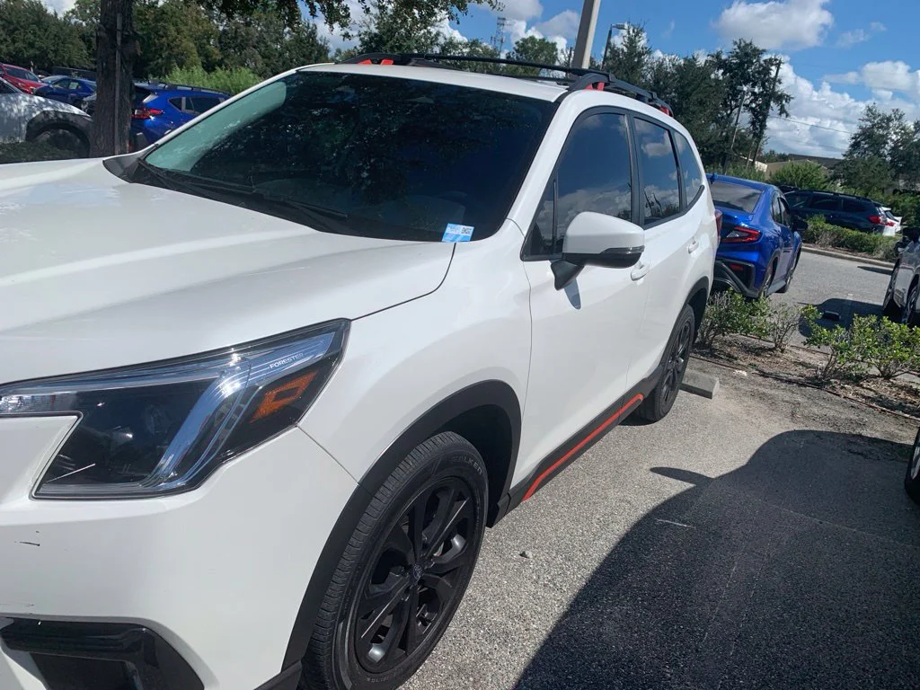 Used 2023 White Subaru Sport image 2