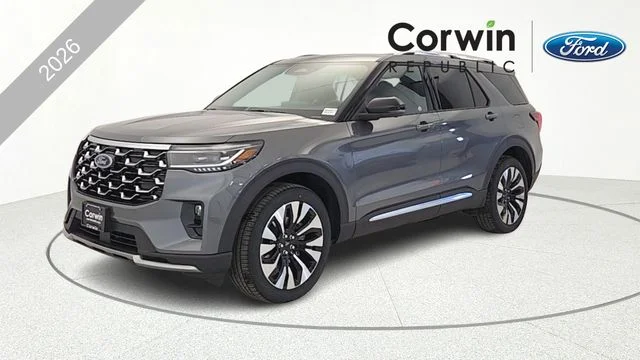 New 2026 Carbonized Gray Metallic Ford Platinum™ image 3
