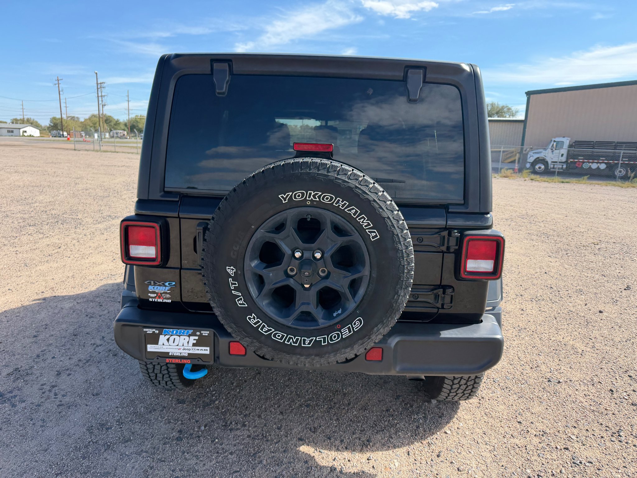 Used 2023 Black Clearcoat Jeep Willys image 6
