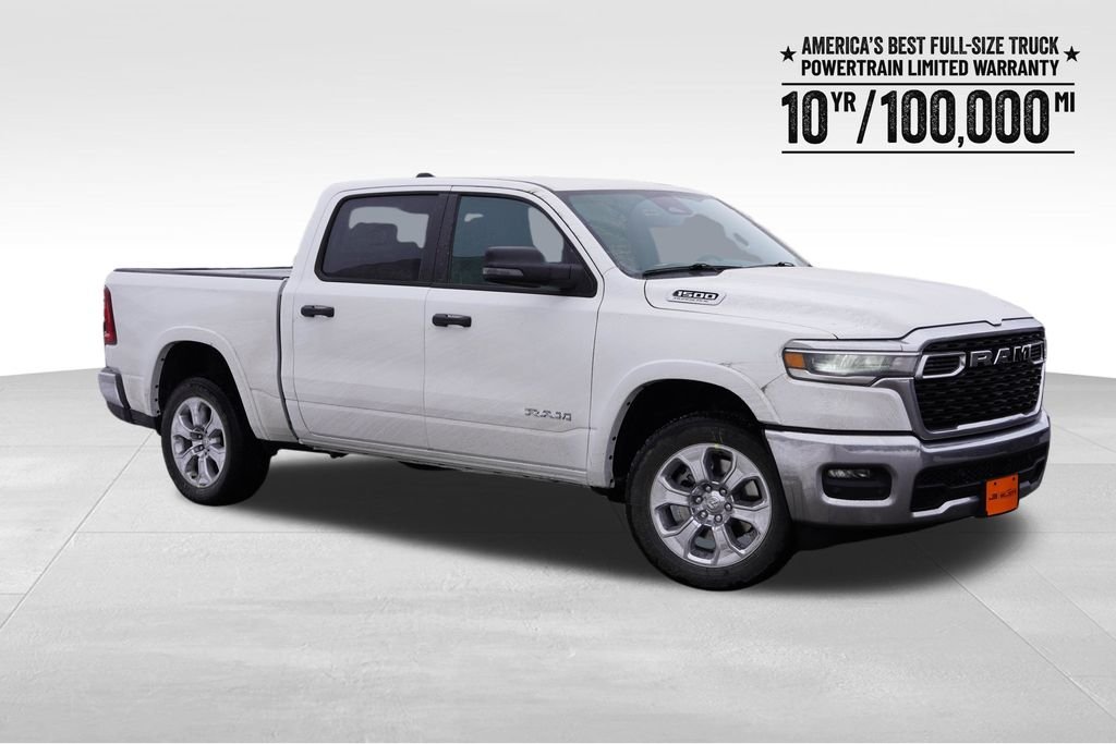 New 2026 Bright White Clear-Coat Exterior Paint RAM Big Horn image 1