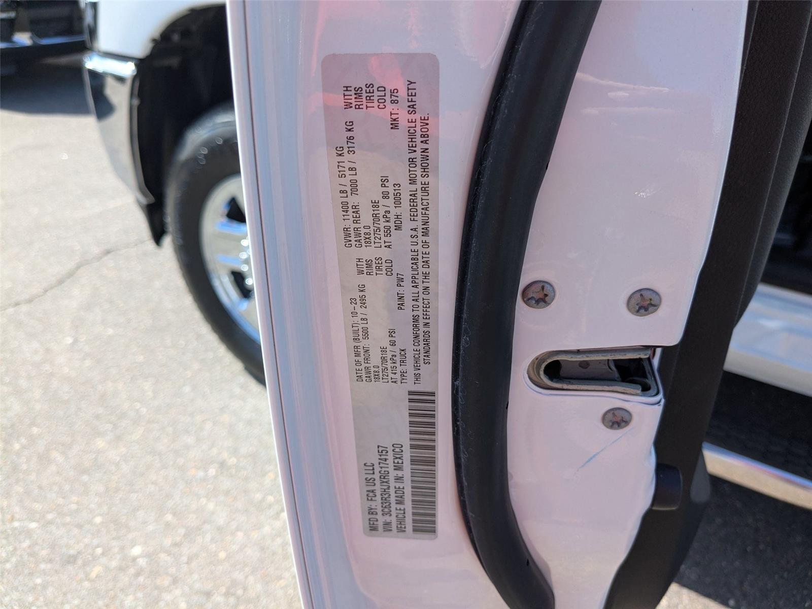 Used 2024 Bright White Clearcoat Ram Big Horn image 36