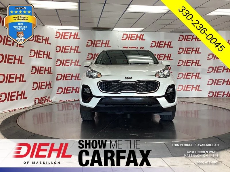 Used 2021 Kia Sportage LX with VIN KNDPMCAC8M7891875 for sale in Massillon, OH